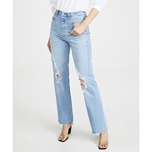 Levi’s Ribcage Straight Full Length Jeans - Size 29